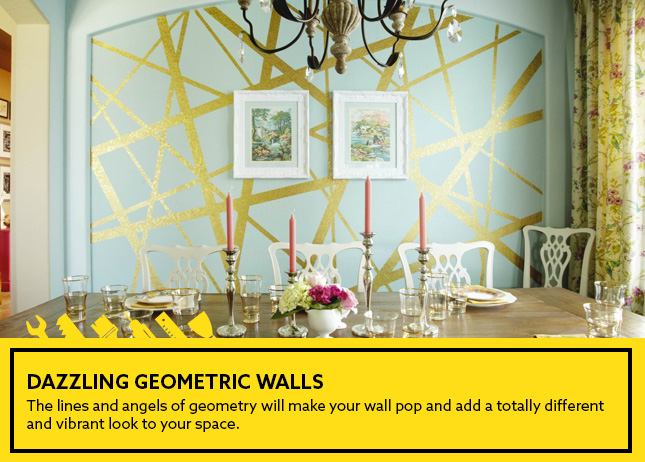 Dazzling Geometric Walls