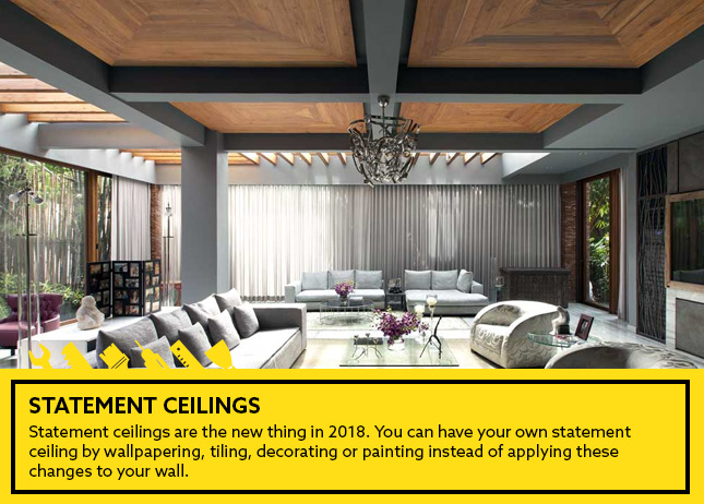 Statement ceilings
